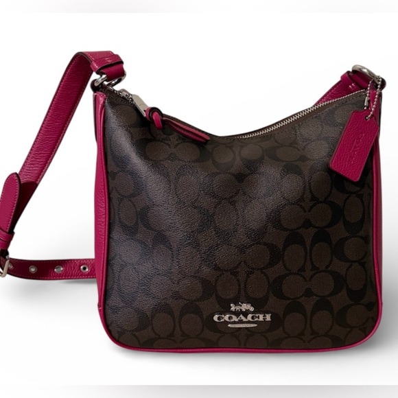 🔥🔥FIRE COACH SIGNATURE ELLIE FILE CROSSBODY BAG - Picture 3 of 12